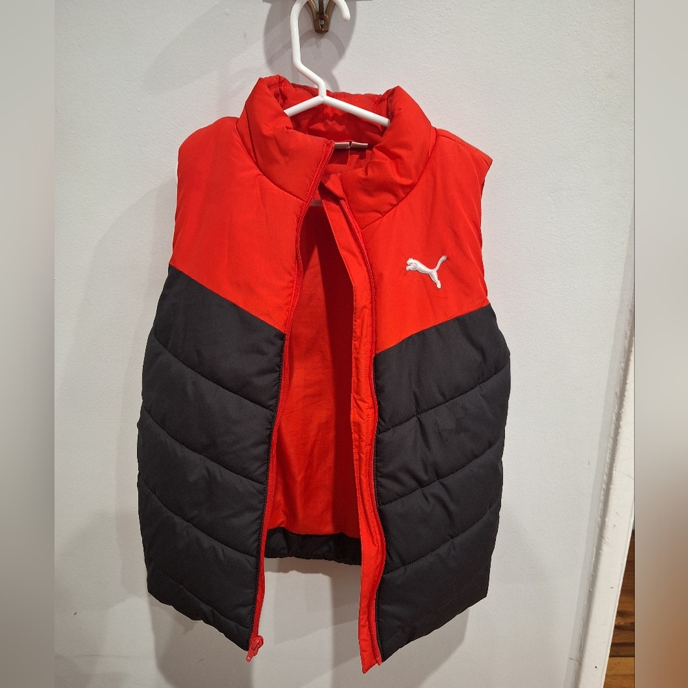 Boys Puma Puffer Vest
